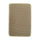 Khaki honeycomb cat litter mat, 55 x 75 cm, on a white background