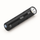 Black 365 nm rechargeable UV torch on a white background