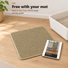 Back in the Tray cat tray guide on a tablet, free with the mat