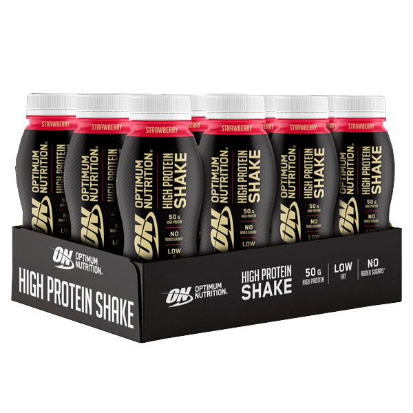 Optimum Nutrition High Protein Shake 12x500ml - Protein on the Go