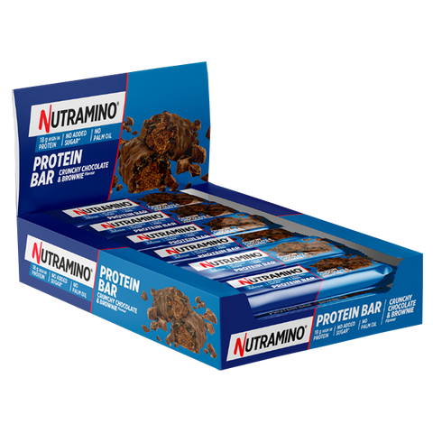 Nutramino Protein Bar Crunchy Chocolate Brownie 12x55g