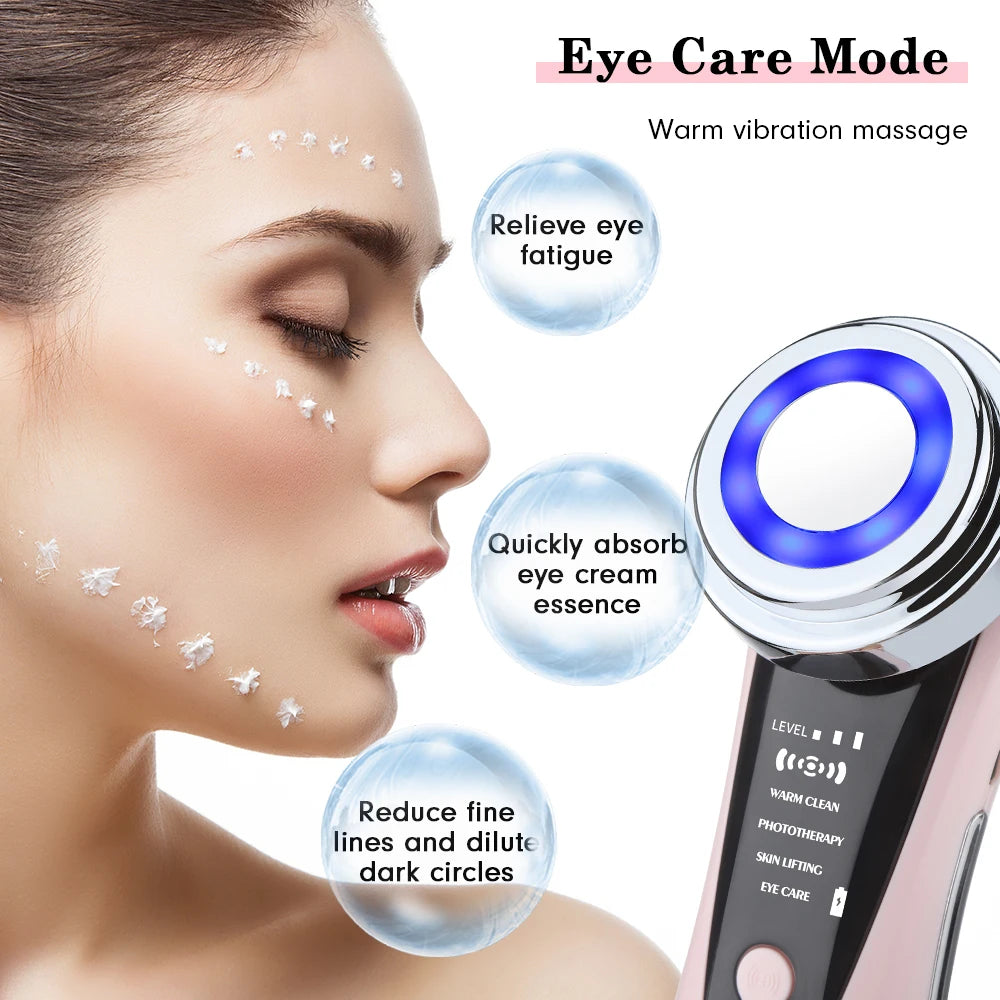 5-in-1 Multifunctional Facial Massager for Youthful Radiant Skin