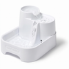Cat Mate Three-level Pet Water Fountain, 2 Litres, in white, front view