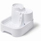 Cat Mate Three-level Pet Water Fountain, 2 Litres, in white, front view