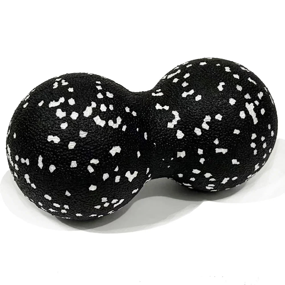 Desk-and-Floor Foot Duo: rolo para os pés e bola de massagem amendoim