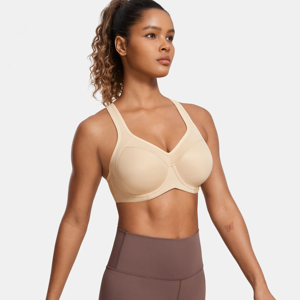 High-Impact Women's Sports Bra for Maximum Support and Comfort