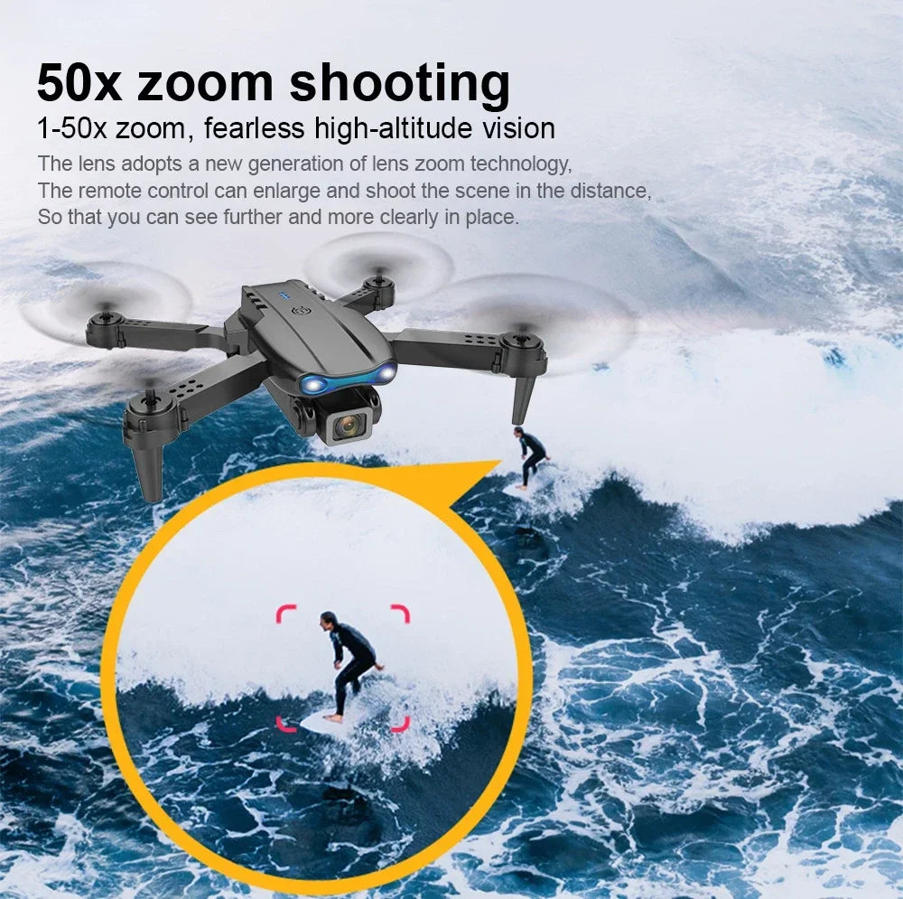 E99 Pro Drone 4K Camera Foldable Drone for Aerial Photography