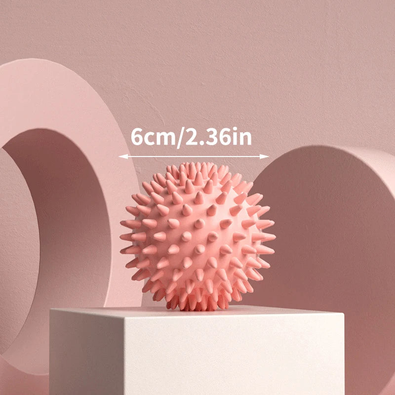 Spiky Five: 5 bolas de massagem com picos para costas, pés e pernas