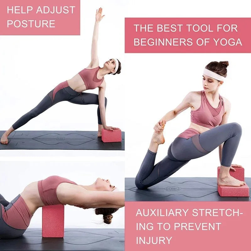 Premium EVA Foam Yoga Block for Stability and Flexibility