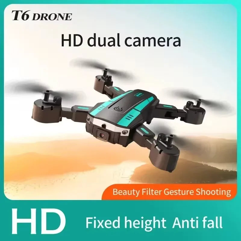 T6 Drone with 8K HD Video, GPS, Stabilization and 28 Min Flight