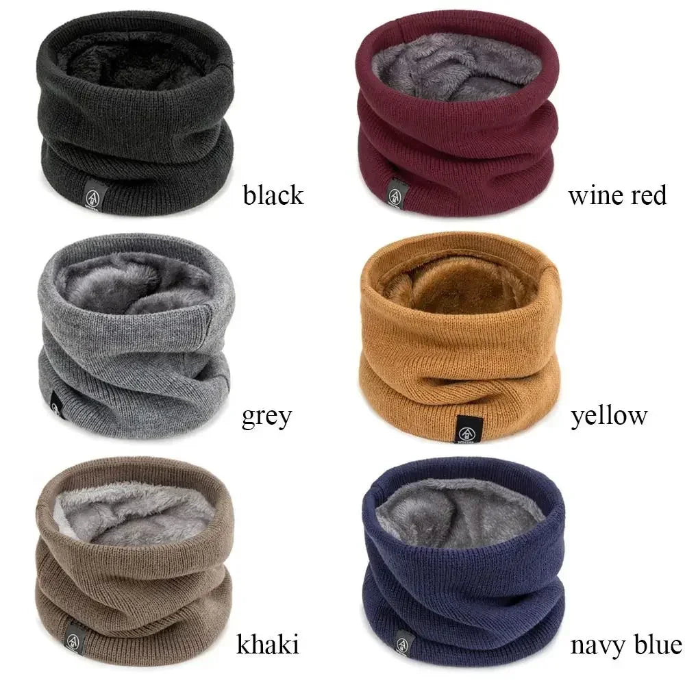 Polar Fleece Neck Warmer for Winter Sports and Outdoor Activities