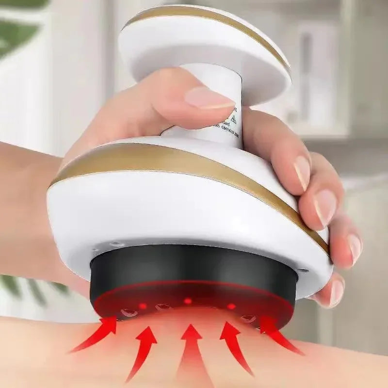 Electric Body Massager Relief Cupping Scraping Muscle Relaxer