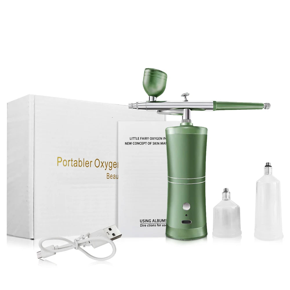 Portable Airbrush Nail Kit for Professional Designs at Home