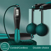 Cordless Electronic Jump Rope for Fitness and Calorie Burning