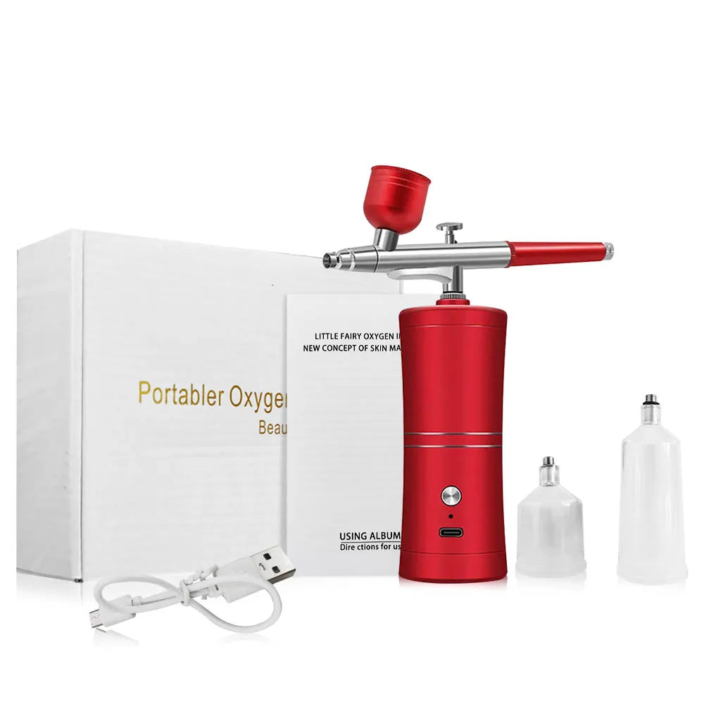 Portable Airbrush Nail Kit for Professional Designs at Home