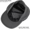 Women's Reflective Fleece Hat with Ponytail Slot for Winter Warmth