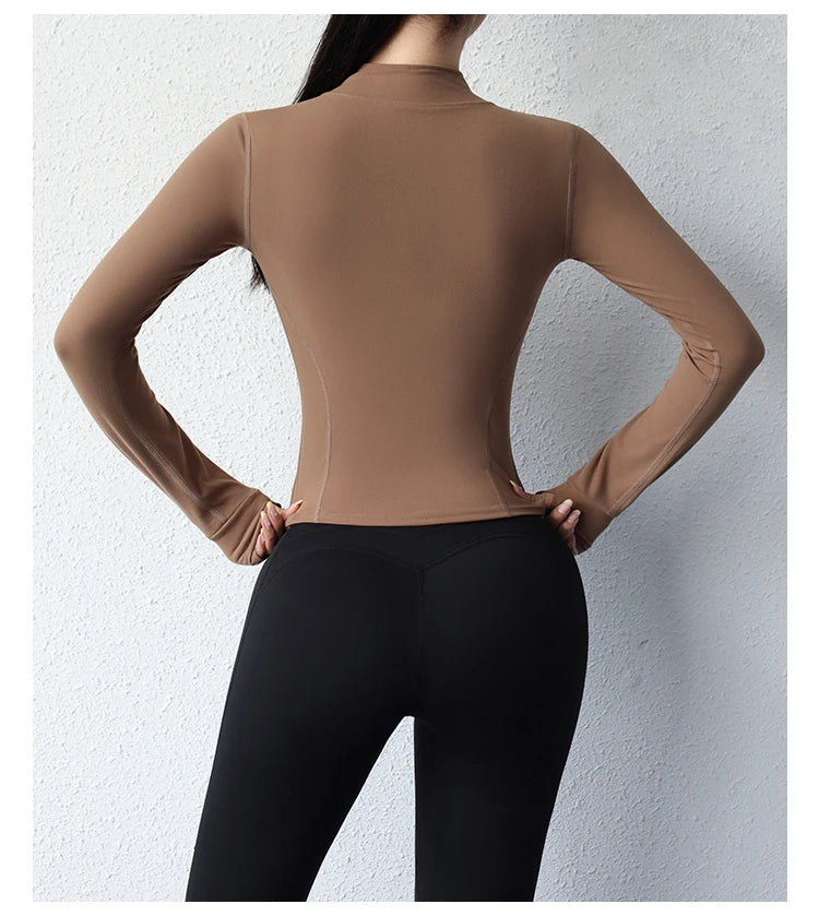 Yoga Jacket for Women – Slimming, Breathable, Stylish & Durable