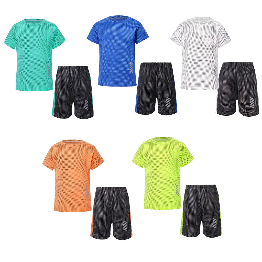 Kids Quick-Dry Sports Set for Active Boys - Comfortable and Durable