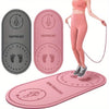 Non-Slip Jump Rope Yoga Mat with Joint Protection and Comfort