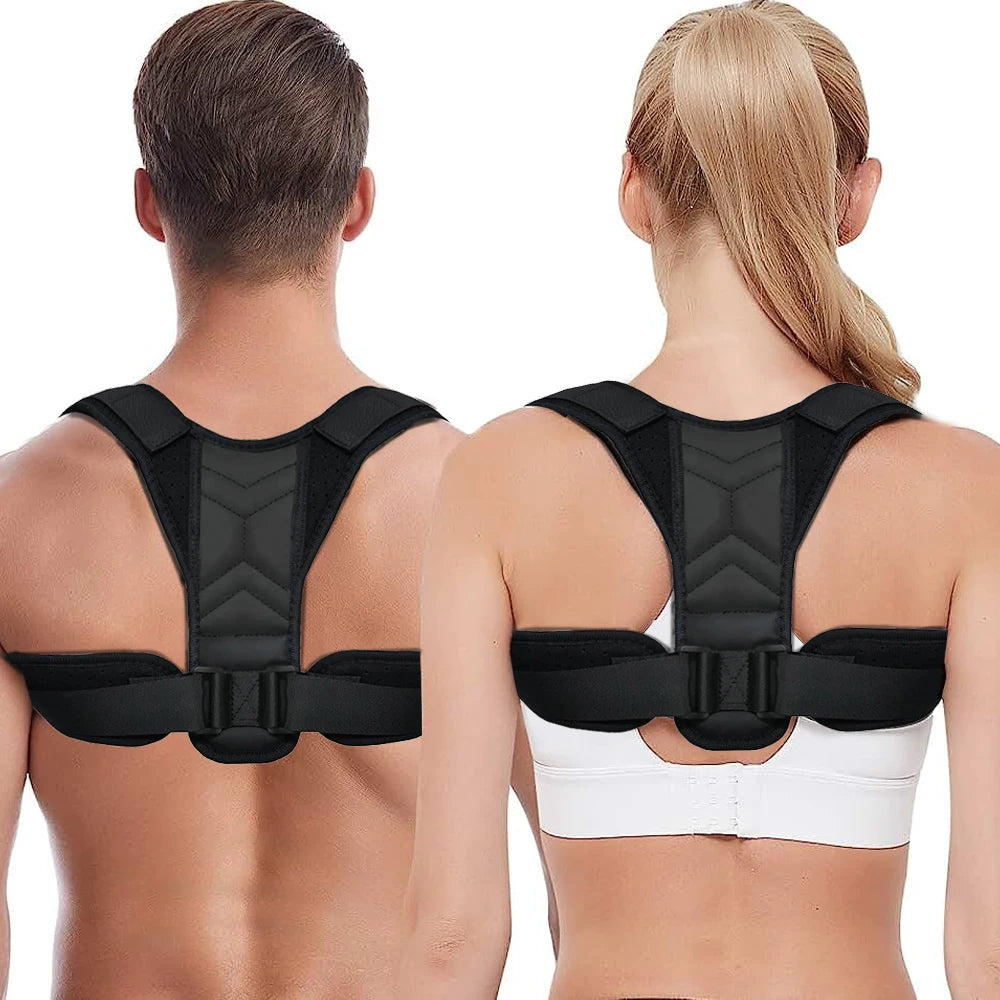 Back Support Band for Posture Pain Relief Adjustable Comfort