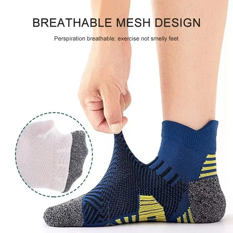 Men’s 3 Pairs Breathable Sport Socks – Comfort and Performance