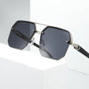 Oversized Retro Sunglasses with UV400 Protection for Men and Women