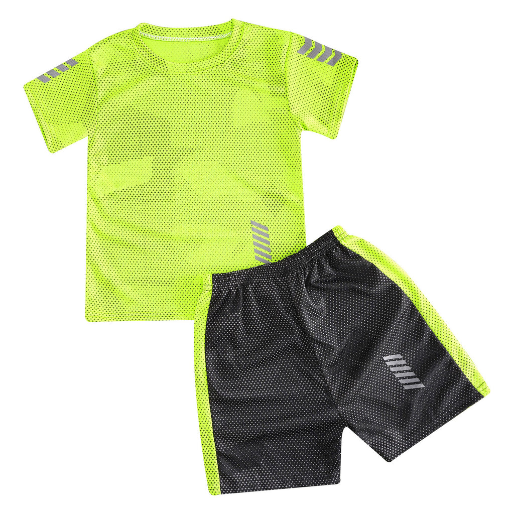 Kids Quick-Dry Sports Set for Active Boys - Comfortable and Durable