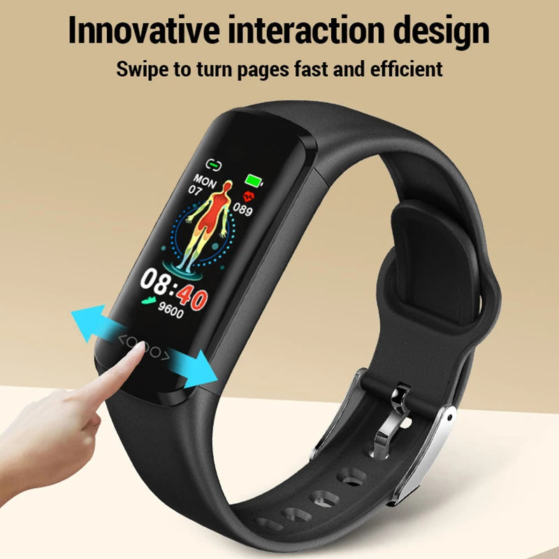 Advanced Smartwatch with ECG PPG Heart Rate and Fitness Tracking