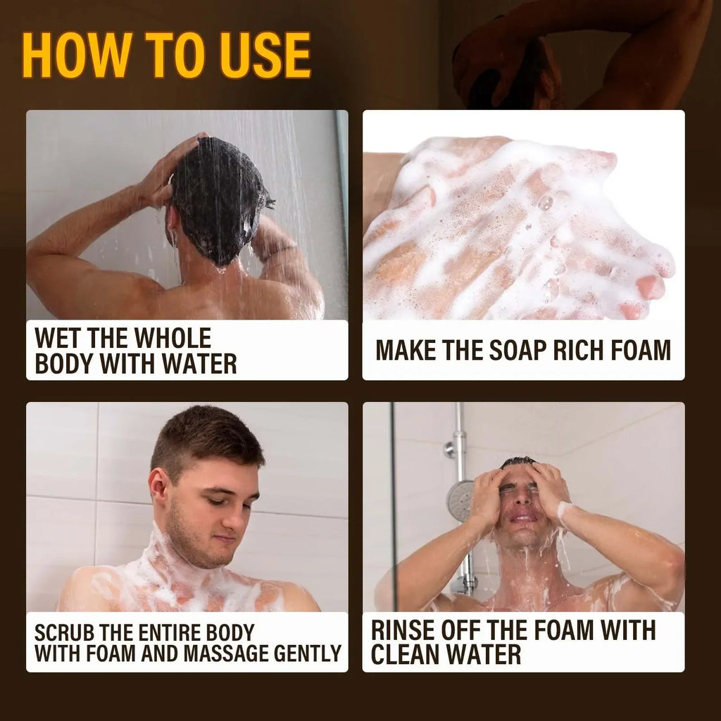 Epimedium Essence Soap for Men - Gentle Intimate Care Solution