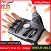 Half-Finger Cycling Gloves with Gel Padding Breathable Comfort