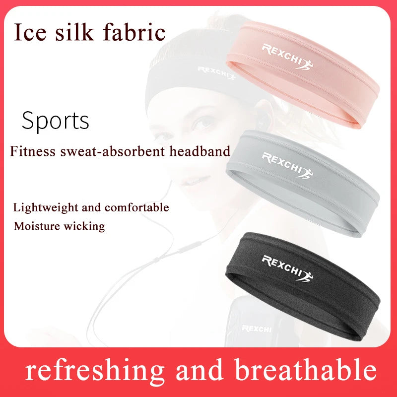 Elastic Running Sweatband for Men and Women – Comfortable Fit