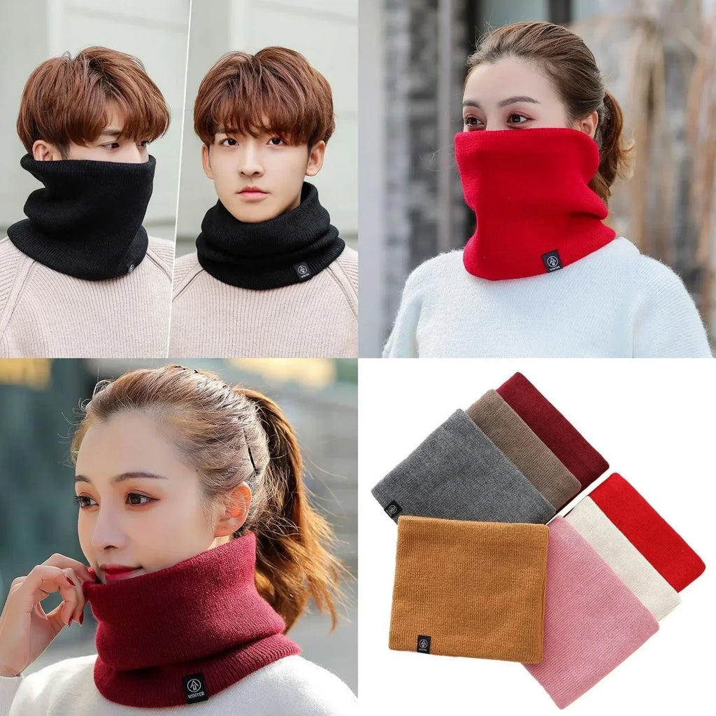 Polar Fleece Neck Warmer for Winter Sports and Outdoor Activities