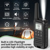 F22 Mini Walkie Talkie - Compact, Waterproof and Long-Lasting