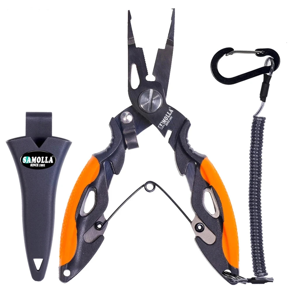 Multifunctional Fishing Pliers Stainless Steel Tungsten Cutter