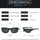 Polarized Sports Sunglasses with UV400 Protection and Comfort