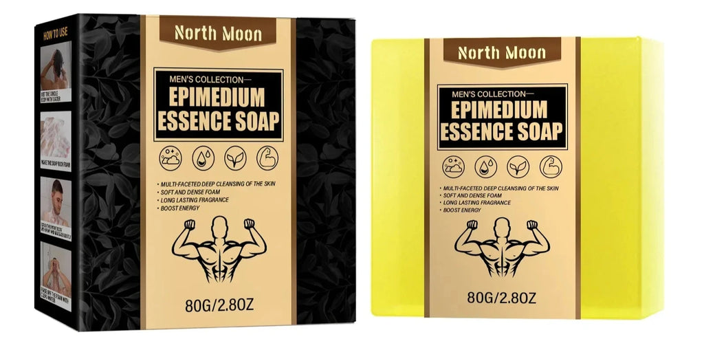 Epimedium Essence Soap for Men - Gentle Intimate Care Solution