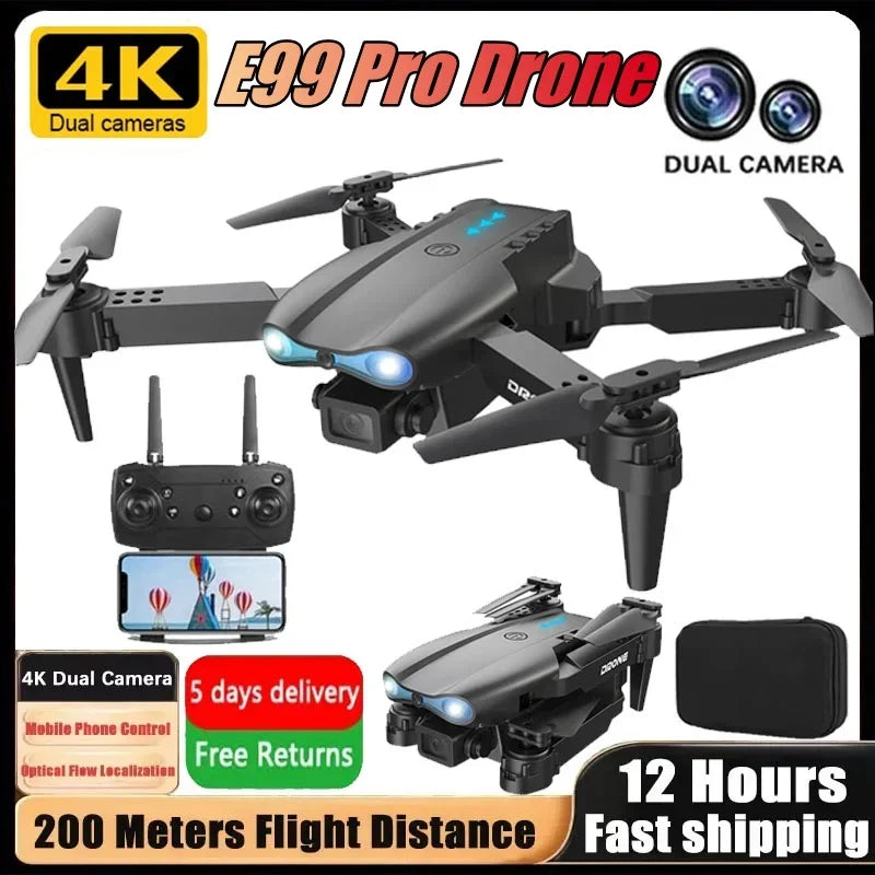 E99 Pro Drone 4K Camera Foldable Drone for Aerial Photography