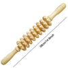 Nine-Roller Stick: rolo de massagem em madeira para coxas e gémeos