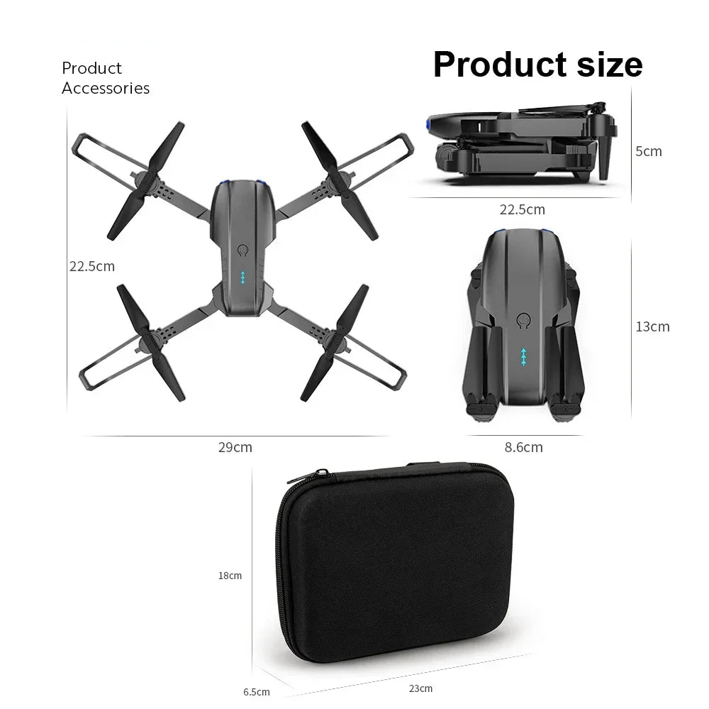 E99 Pro Drone 4K Camera Foldable Drone for Aerial Photography