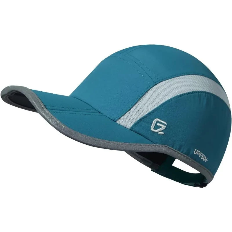 UPF50+ Folding Outdoor Sport Cap for Sun Protection and Comfort