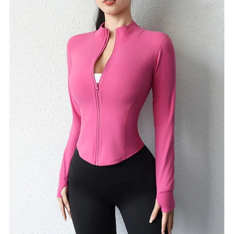 Yoga Jacket for Women – Slimming, Breathable, Stylish & Durable