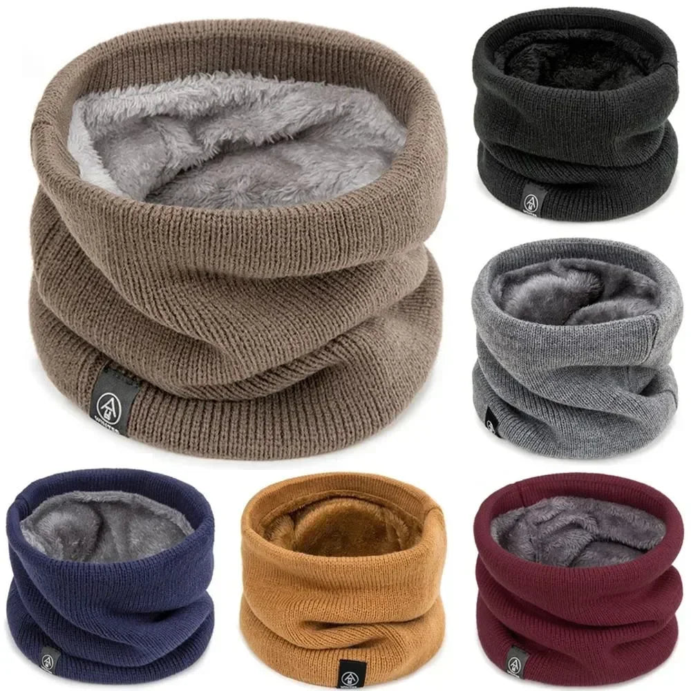 Polar Fleece Neck Warmer for Winter Sports and Outdoor Activities