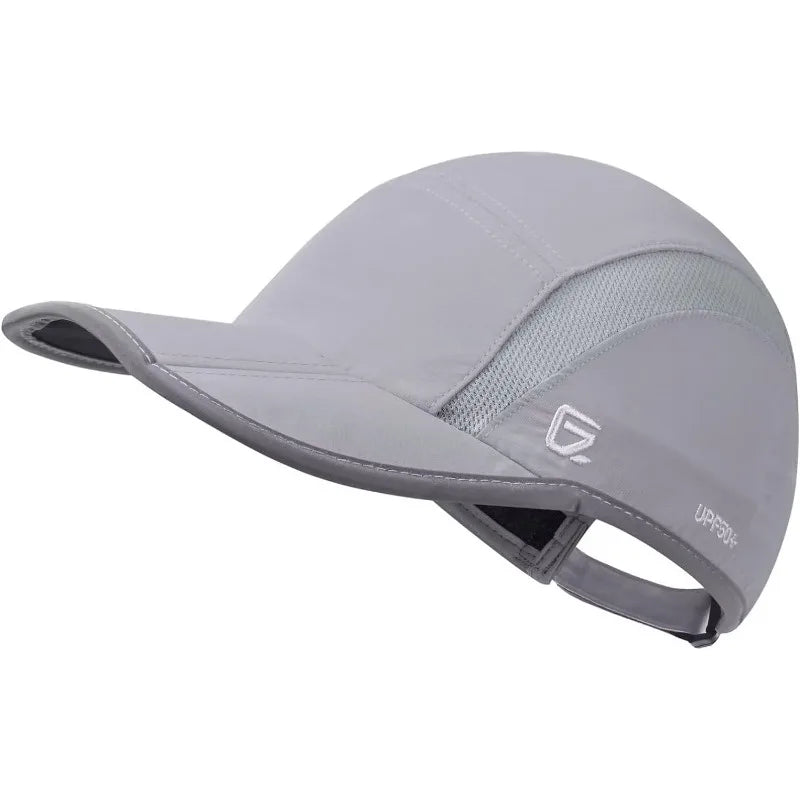 UPF50+ Folding Outdoor Sport Cap for Sun Protection and Comfort