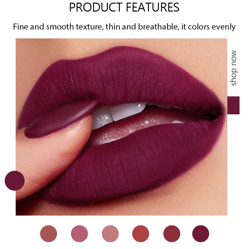 High-Pigmented Matte Lipstick for Bold, Long-Lasting Color