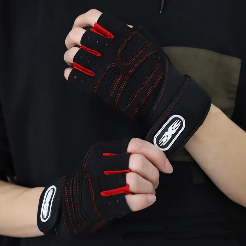 Ultimate Fitness Half-Finger Gloves for Better Grip and Comfort