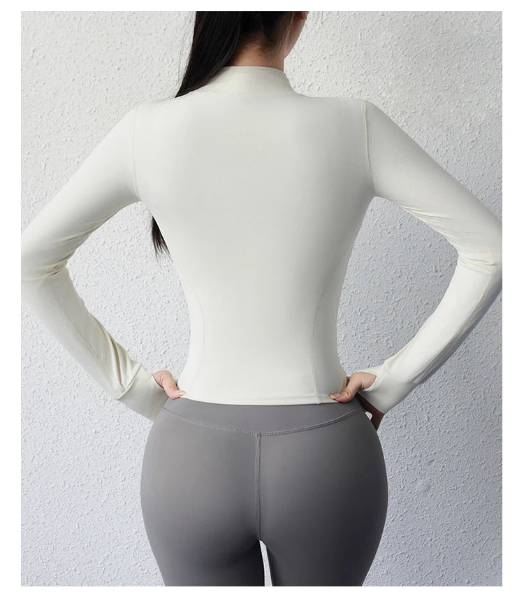 Yoga Jacket for Women – Slimming, Breathable, Stylish & Durable