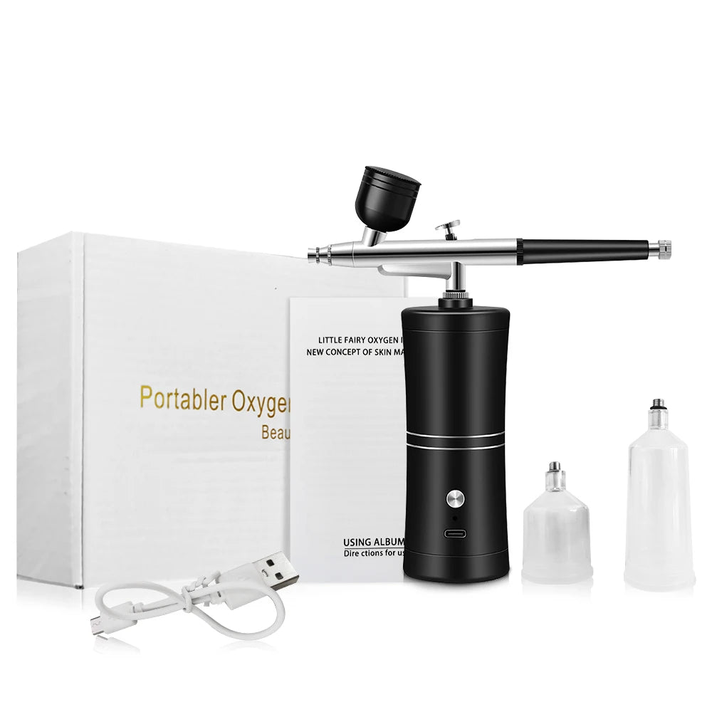 Portable Airbrush Nail Kit for Professional Designs at Home