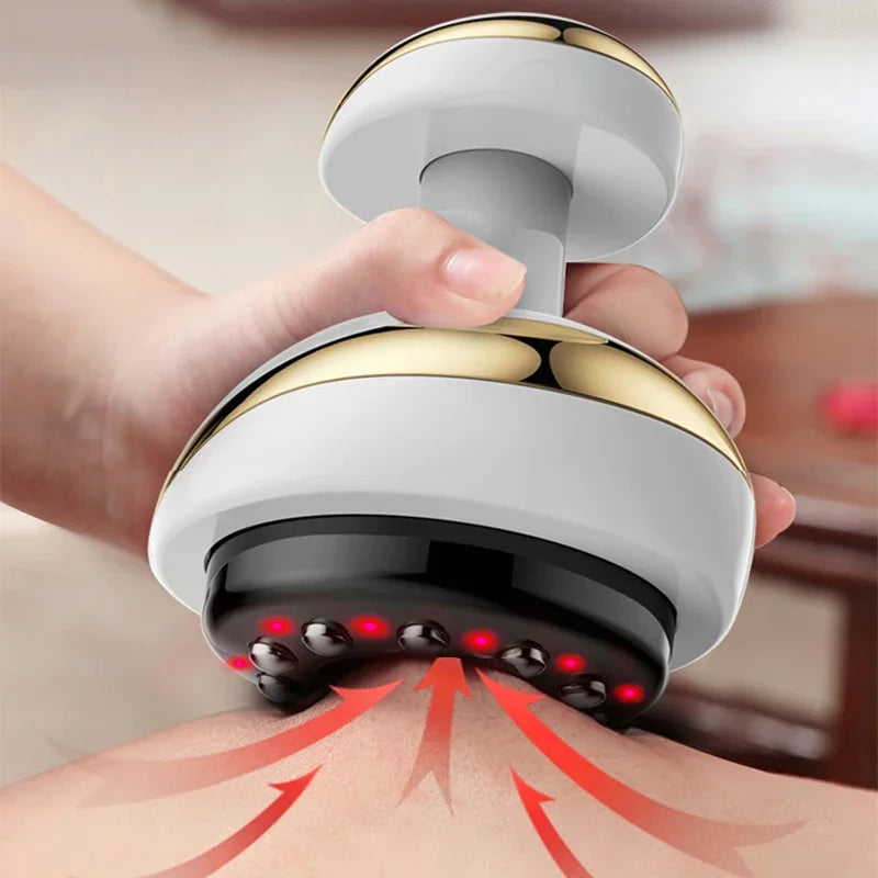 Electric Body Massager Relief Cupping Scraping Muscle Relaxer