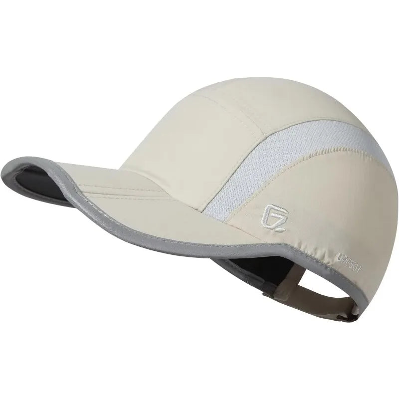 UPF50+ Folding Outdoor Sport Cap for Sun Protection and Comfort