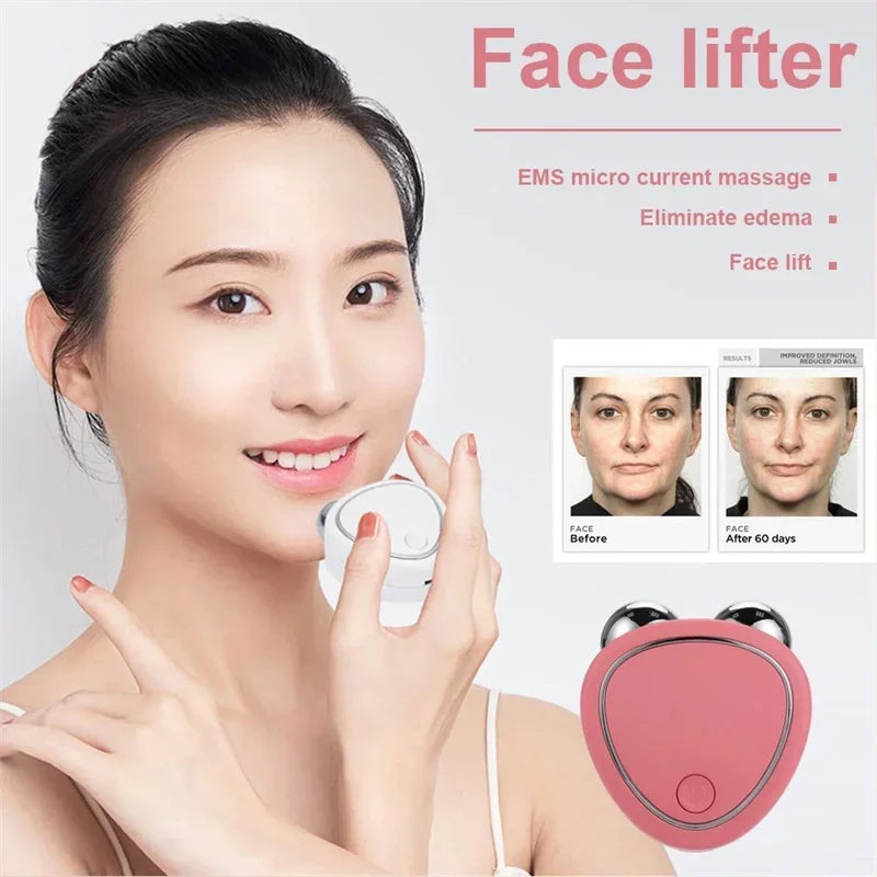 Electric Face Massager for Skin Rejuvenation and Lifting